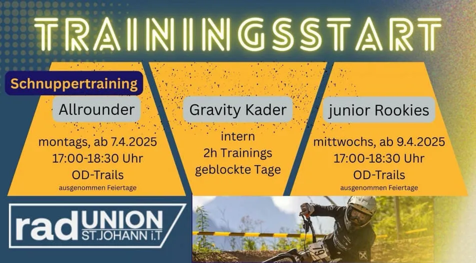 Trainingsstart